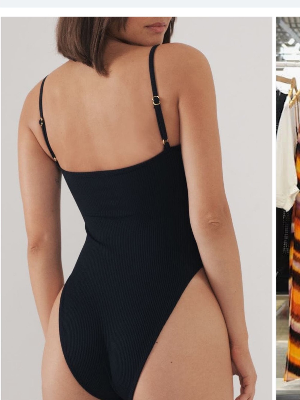 Montce NWT Ribbed One-Piece - Picture 3 of 4
